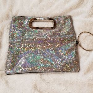 holographic bracelet clutch